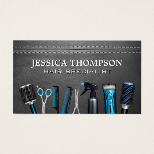 Friseur | Stielleder (Vorderseite)