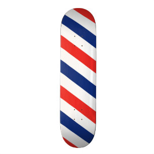Friseur-Streifen Skateboard