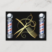 Friseur-Stylist - Barber Business Card Visitenkarte (Vorderseite)