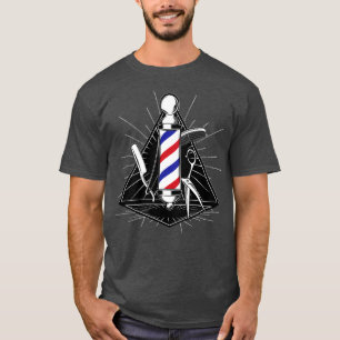 Friseur-Stylist Barber Friseur Geschenk T-Shirt