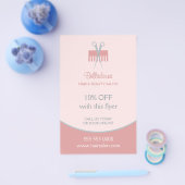 Friseur Stylist Beauty Salon Flyer (Einzeln)