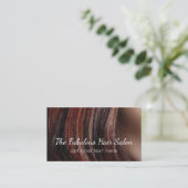 Friseur Stylist Business Cards Salon Visitenkarte (Stehend Vorderseite)