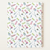 Friseur-Stylist, Friseur Schönheitssalon nach Maß Planer (Rückseite)