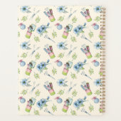 Friseur-Stylist, Friseur Schönheitssalon nach Maß Planer (Rückseite)