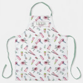 Friseur-Stylist, Friseur Schönheitssalon nach Maß Schürze (Vorderseite)