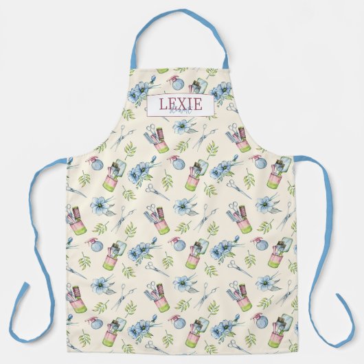 Friseur-Stylist, Friseur Schönheitssalon nach Maß Schürze (Vorderseite)