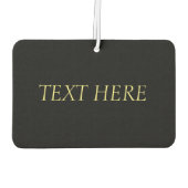 Friseur-Stylist-Goldschere & Schönheitssalon Autolufterfrischer (Rückseite)