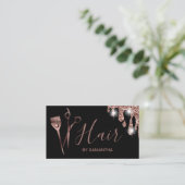 Friseur Stylist Ihr nächster Termin Visitenkarte (Stehend Vorderseite)