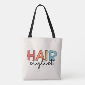 Friseur-Stylist Retro-Friseur-Geschenk Tasche (Rückseite)