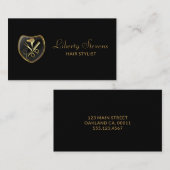 Friseur Stylist Salon Tools Beauty Visitenkarte (Vorne/Hinten)