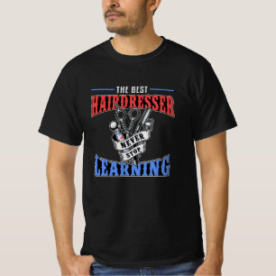 Friseur Stylist Schere Barber Friseur Friseur Gesc T-Shirt
