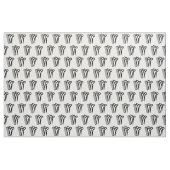 Friseur-Stylist-Schere und Comb-Stoffe Stoff (Fat Quarter (45,7 x 55,9 cm))