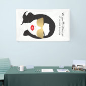 Friseur, Stylist, SchönheitsGirl-Banner Banner (Messeveranstaltung)