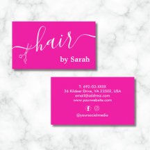 Friseur Stylistische Schere Friseur Shop Hot Pink 