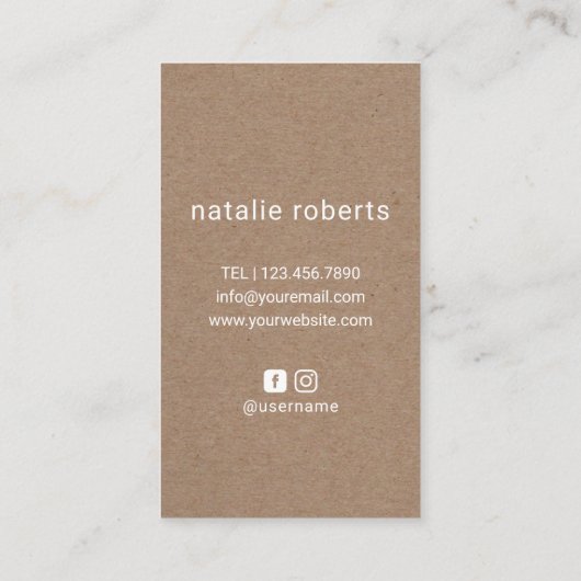 Friseur-Stylistische Schere Handlogo Rustikaler Fr Visitenkarte (Rückseite)