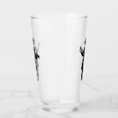 Friseur-Symbol Glas (Links)
