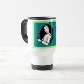 Friseur-Tasse Reisebecher (Vorderseite Links)