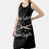 Friseur und Friseur, meine Schere, meine Regeln Schürze (InSitu)
