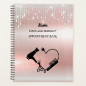 Friseur- und Schminksalonplaner Planer (Vorderseite)