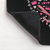 Friseur Valentinstag Herz Friseuse Kosmetik Mousepad (Ecke)