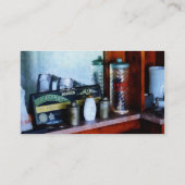 Friseur-Versorgungen Visitenkarte (Rückseite)