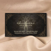 Friseur Vintag Damaskus Salon Ernennung Terminkarte