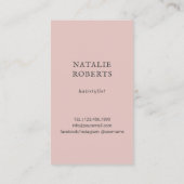 Friseur Vintage Schere Schmetterlingsmarine Visitenkarte (Rückseite)