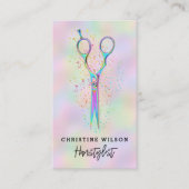 Friseur Visitenkarte (Vorderseite)