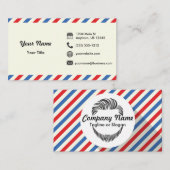 Friseur Visitenkarte (Vorne/Hinten)