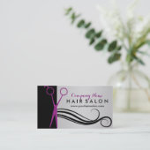 Friseur-Visitenkarte Visitenkarte (Stehend Vorderseite)