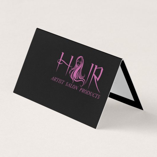 Friseur - Visitenkarte Visitenkarten (Vorderseite)