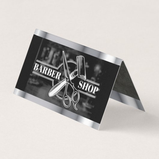 Friseur Visitenkarten (Rückseite)