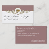 Friseur-Visitenkarten Visitenkarte (Vorne/Hinten)