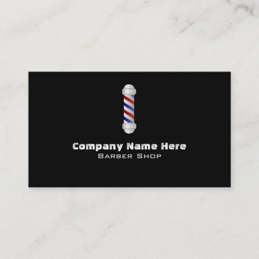 Friseur-Visitenkarten Visitenkarte (Vorderseite)