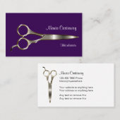 Friseur-Visitenkarten Visitenkarte (Vorne/Hinten)