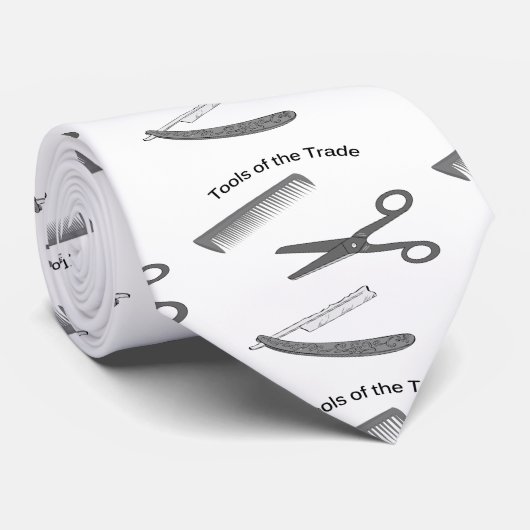 Friseur-Werkzeuge des Handels Krawatte (Gerollt)