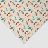 Friseur-Werkzeuge Seidenpapier (Ausschnitt)