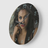 Friseure Große Wanduhr (Winkel)