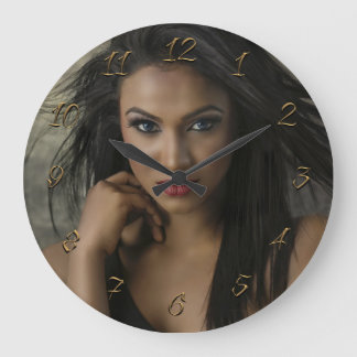 Friseure Große Wanduhr