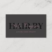 Friseure Lash Techs Nageltechniker MUA QR-Code Visitenkarte (Vorderseite)