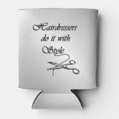 Friseure machen das mit Stil Dosenkühler (Vorderseite)