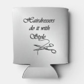 Friseure machen das mit Stil Dosenkühler (Rückseite)