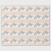 Friseure machen das mit Stil Geschenkpapier (Flach)