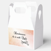 Friseure machen das mit Stil Geschenkschachtel (Geöffnet)
