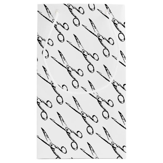 Friseure machen das mit Stil Kleine Geschenktüte (Rückseite)