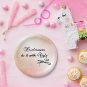 Friseure machen das mit Stil Pappteller (Party)