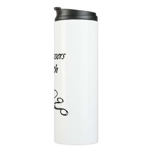 Friseure machen das mit Stil Thermosbecher (Nach rechts gedreht)