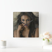 Friseure Quadratische Wanduhr (Zuhause)