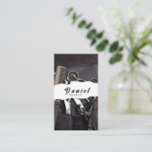 Friseure - Reflektieren Sie Ihr einzigartiges Tale Visitenkarte (Stehend Vorderseite)