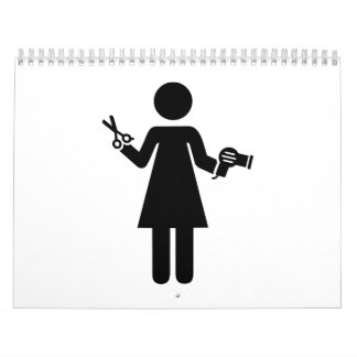 Friseurfrau Kalender